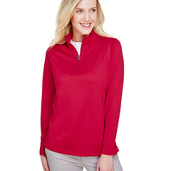 Ladies' Advantage Snag Protection Plus Quarter-Zip Thumbnail