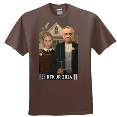 RFKJR 2024 Gothic Americana satire tee Thumbnail