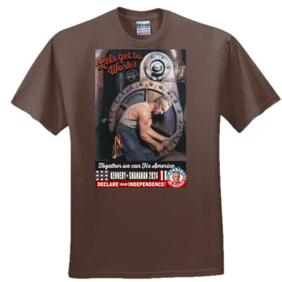 Kennedy Let's get to Work? Vintage Icon tee - Everyone's Favorite T-Shirt for the Whole Family Thumbnail