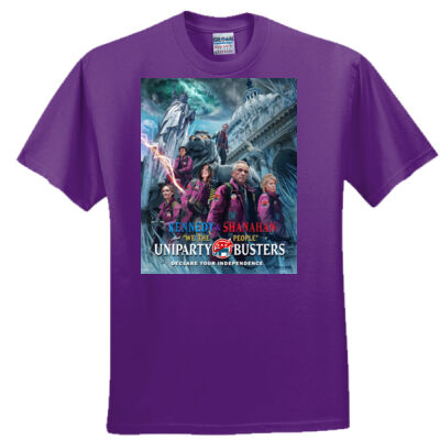 RFKJR Shanahan Uniparty Busters Satire tee - Everyone's Favorite T-Shirt for the Whole Family Thumbnail