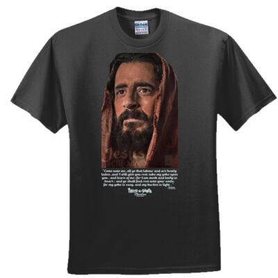 Jesus of Nazareth face 2 Truth-aganda Tee white text - Everyone's Favorite T-Shirt for the Whole Family Thumbnail