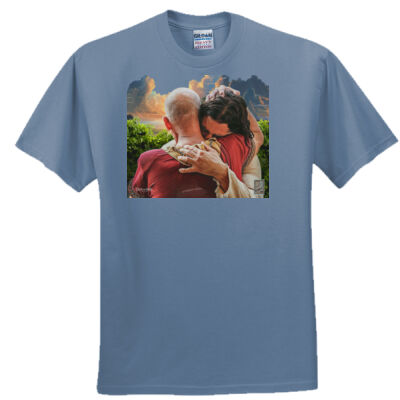The hug felt around the world tee - Everyone's Favorite T-Shirt for the Whole Family Thumbnail