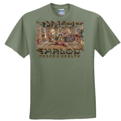 Truth-a-ganda Series last Supper Shalom Shalom tee - Everyone's Favorite T-Shirt for the Whole Family Thumbnail