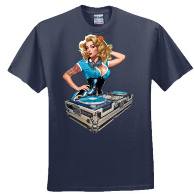 Pinup DJ Truthaganda tee - Everyone's Favorite T-Shirt for the Whole Family Thumbnail
