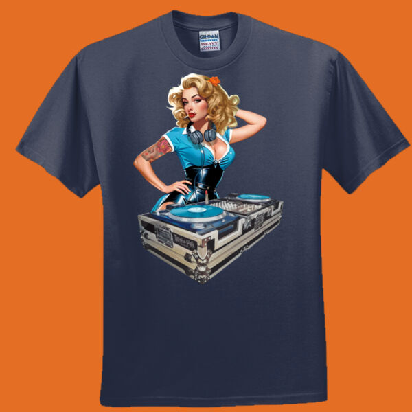 Pinup DJ Truthaganda tee - Everyone's Favorite T-Shirt for the Whole Family Thumbnail