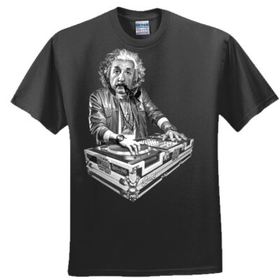Albert DJ BW version Truthaganda tee - Everyone's Favorite T-Shirt for the Whole Family Thumbnail