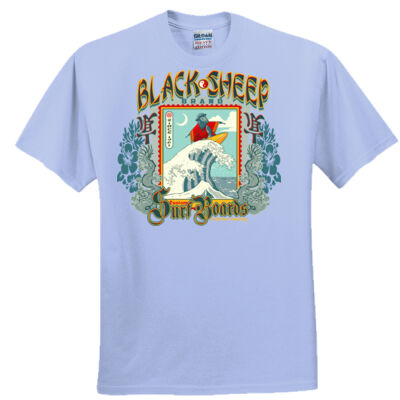 Black Sheep Surf boards tee - Everyone's Favorite T-Shirt for the Whole Family Thumbnail