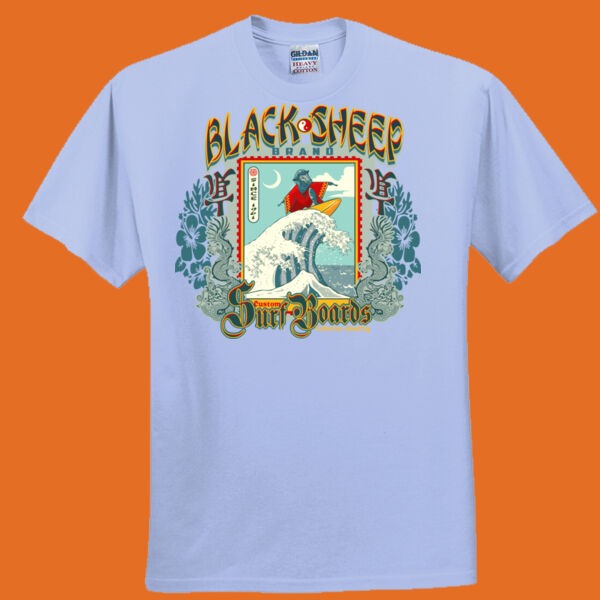 Black Sheep Surf boards tee - Everyone's Favorite T-Shirt for the Whole Family Thumbnail