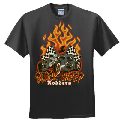 Black Sheep Rodders tee - Everyone's Favorite T-Shirt for the Whole Family Thumbnail