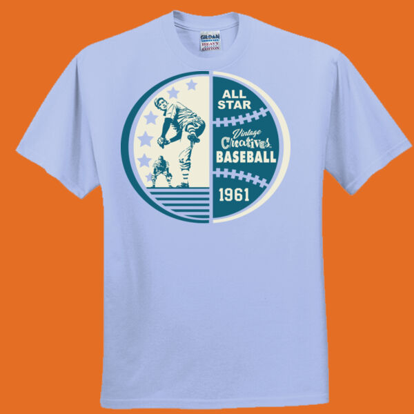 Vintage Creatives Old School baseball tee - Everyone's Favorite T-Shirt for the Whole Family Thumbnail