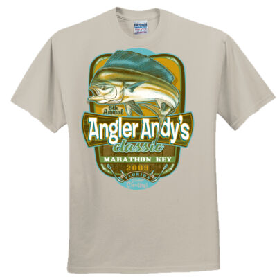 Vintge Creatives Angler Andys Classic tee - Everyone's Favorite T-Shirt for the Whole Family Thumbnail