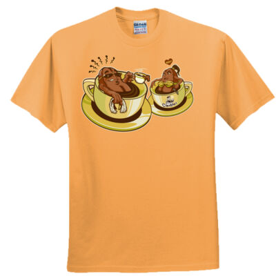 Vintage Creatives Coffee Lovers Toon tee - Everyone's Favorite T-Shirt for the Whole Family Thumbnail