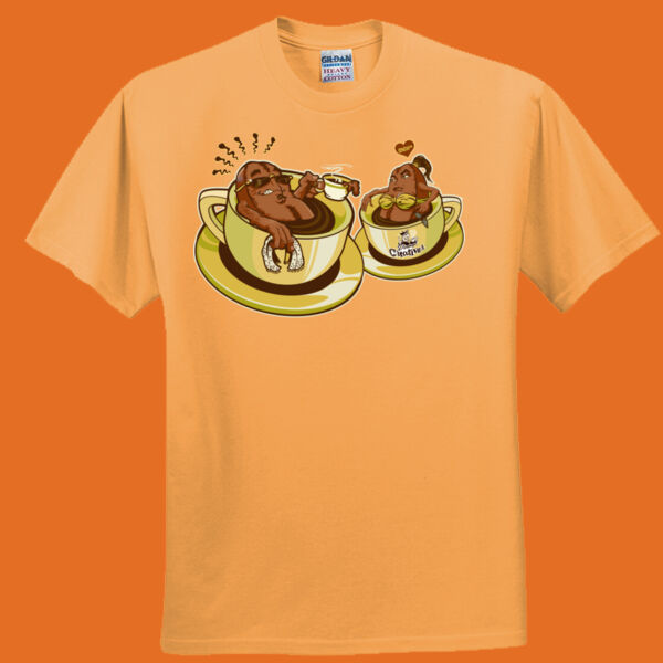 Vintage Creatives Coffee Lovers Toon tee - Everyone's Favorite T-Shirt for the Whole Family Thumbnail
