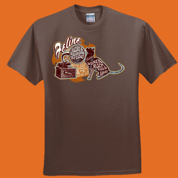 Vintage Creatives Feline Women of Rock & Roll tee - Everyone's Favorite T-Shirt for the Whole Family Thumbnail