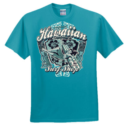  Vintage Creatives Hawaiian Outfitters Surf Shop Tee - Everyone's Favorite T-Shirt for the Whole Family Thumbnail