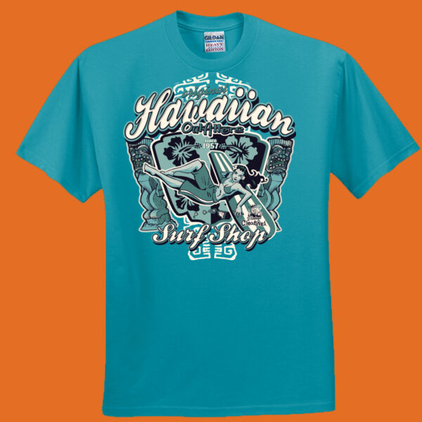 Vintage Creatives Hawaiian Outfitters Surf Shop Tee - Everyone's Favorite T-Shirt for the Whole Family Thumbnail
