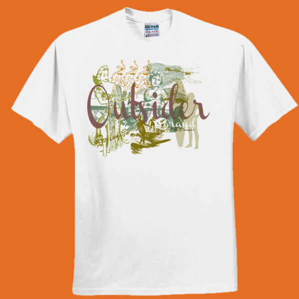 Outsiders Brand Hawaiian Vintage Surf tee - Everyone's Favorite T-Shirt for the Whole Family Thumbnail