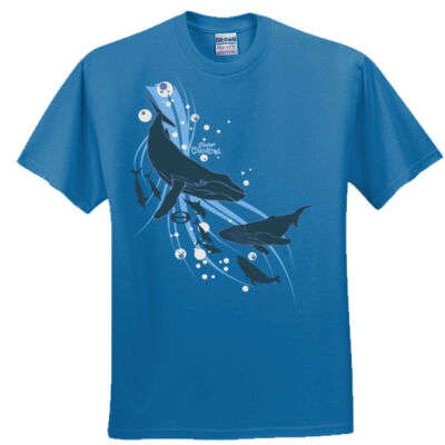 Vintage Creatives Whale Song tee - Everyone's Favorite T-Shirt for the Whole Family Thumbnail