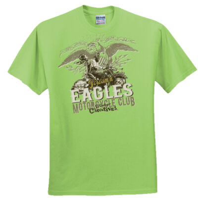 Vintage Creatives Scream'n Eagles Mootorcycle Club tee - Everyone's Favorite T-Shirt for the Whole Family Thumbnail