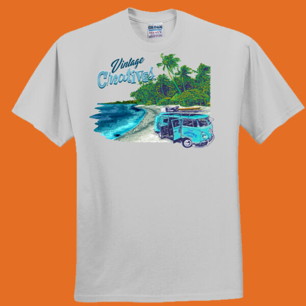 Vintage Creatives Surf Tours Van Tee - Everyone's Favorite T-Shirt for the Whole Family Thumbnail