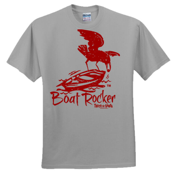 Truth-a-ganda Boat Rocker Red Tee - Everyone's Favorite T-Shirt for the Whole Family Thumbnail