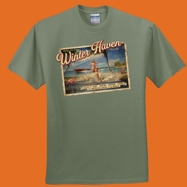 Winter Haven Water Skiers Postcard Thumbnail