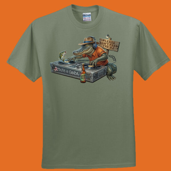 Edgy Gator DJ 2 Vintage Truth-aganda Tee Thumbnail