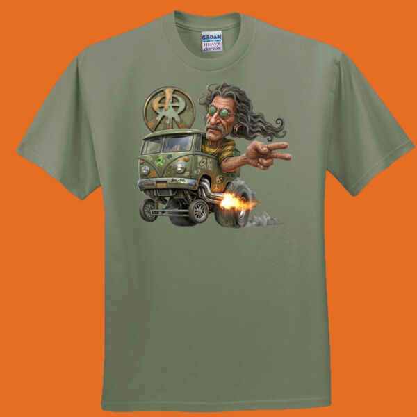 Hippy VW Van Vintage Truth-a-ganda Tee Thumbnail