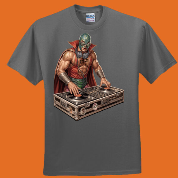 Luchador DJ Vintage Truth-a-ganda Tee Thumbnail