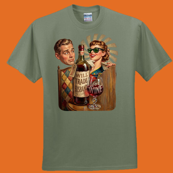 Trade Husband For Wine Vintage Truth-a-ganda Tee Thumbnail