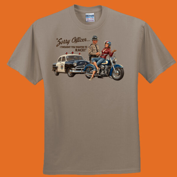 Pinup Racing Police Vintage Truth-a-ganda Tee Thumbnail