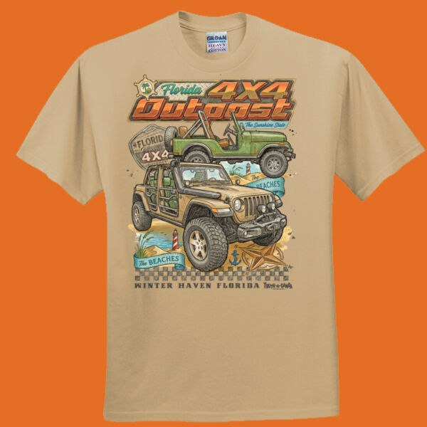 Florida 4X4 Outpost Vintage Truth-a-ganda Tee Thumbnail