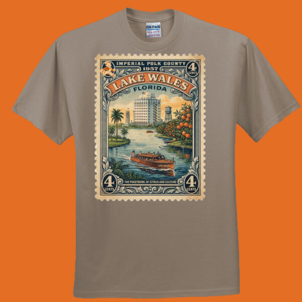 Lake Wales Stamp Vintage Truth-a-ganda Tee Thumbnail