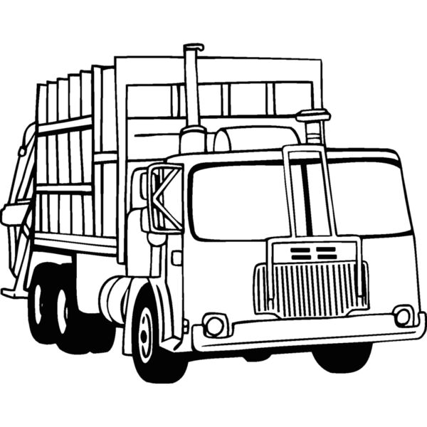 garbage truck Thumbnail