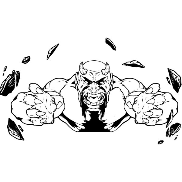 devils demons breaking through Thumbnail