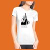 Junior Fit Cotton Boyfriend T-Shirt Thumbnail