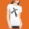 Junior Fit Cotton Boyfriend T-Shirt Thumbnail