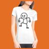 Junior Fit Cotton Boyfriend T-Shirt Thumbnail