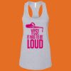 Women's Jersey Racerback Tank Thumbnail