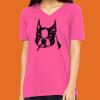 Missy's Relaxed Jersey Short-Sleeve V-Neck T-Shirt Thumbnail