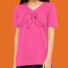 Missy's Relaxed Jersey Short-Sleeve V-Neck T-Shirt Thumbnail