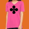 Missy's Relaxed Jersey Short-Sleeve V-Neck T-Shirt Thumbnail