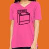 Missy's Relaxed Jersey Short-Sleeve V-Neck T-Shirt Thumbnail