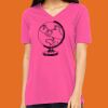 Missy's Relaxed Jersey Short-Sleeve V-Neck T-Shirt Thumbnail