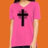 Missy's Relaxed Jersey Short-Sleeve V-Neck T-Shirt Thumbnail