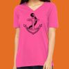 Missy's Relaxed Jersey Short-Sleeve V-Neck T-Shirt Thumbnail