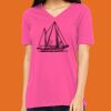 Missy's Relaxed Jersey Short-Sleeve V-Neck T-Shirt Thumbnail