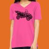 Missy's Relaxed Jersey Short-Sleeve V-Neck T-Shirt Thumbnail