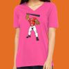 Missy's Relaxed Jersey Short-Sleeve V-Neck T-Shirt Thumbnail