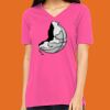 Missy's Relaxed Jersey Short-Sleeve V-Neck T-Shirt Thumbnail